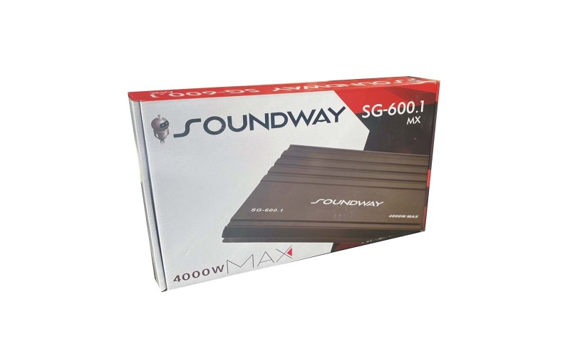Soundway SG-600.1 1 Kanal 4000 Watt Oto Anfi