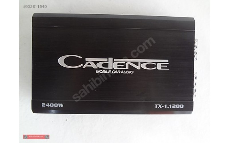Cadence TX-1.1200 Mono Subwoofer Amfisi 2400 Watt
